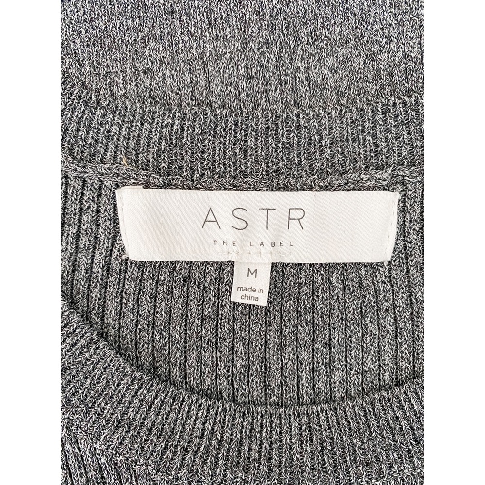 ASTR The Label Grey Ribbed Cropped Tank - Picture 4 of 4